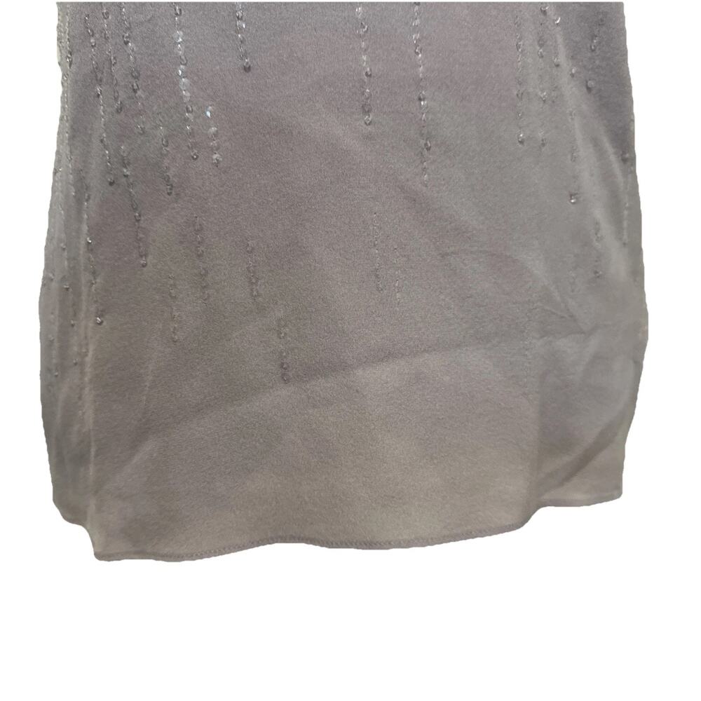 Tibi Lavender Sequin Scoop Neck Tank - Picture 4 of 11